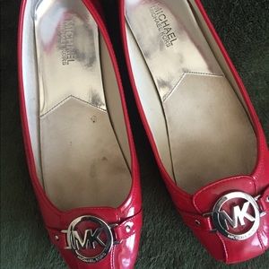 Michael Kors red flats